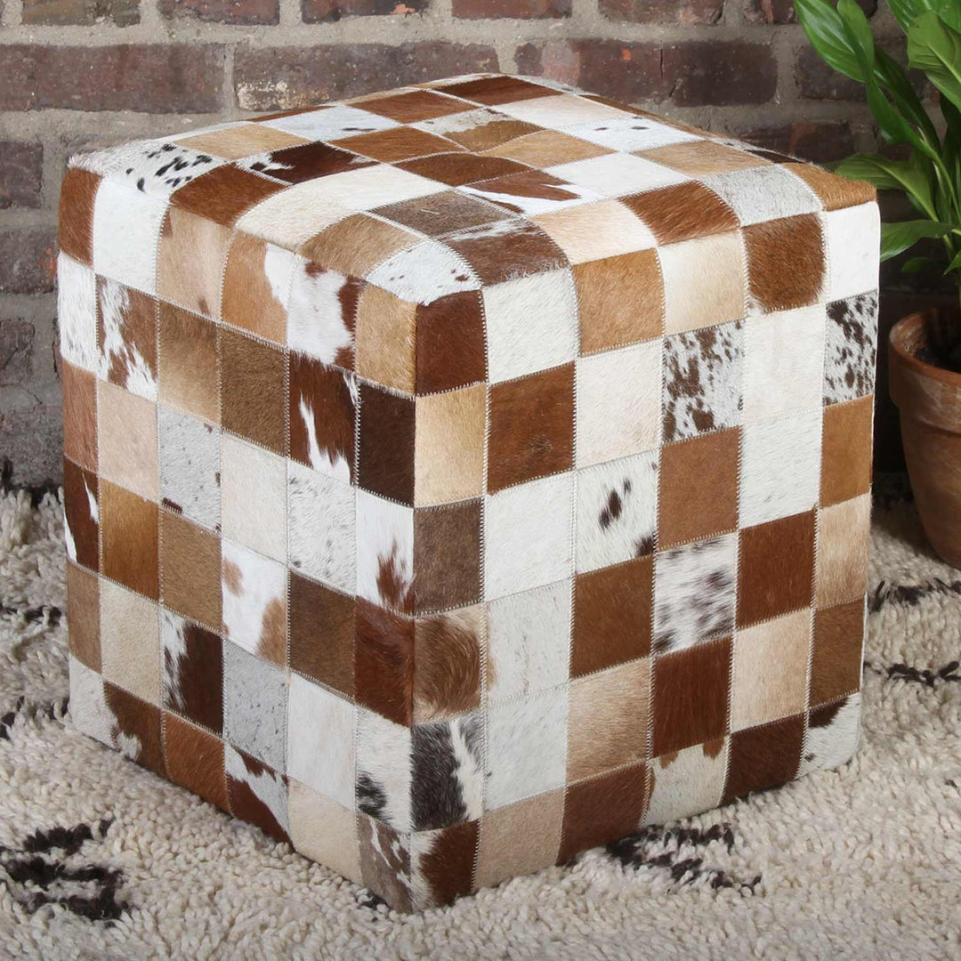 Patchwork pälspall Jaspal