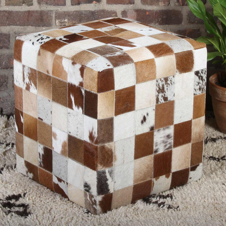Patchwork pälspall Jaspal