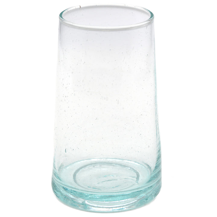Glas för iskaffe, ischoklad eller iste - koniska och genomskinliga