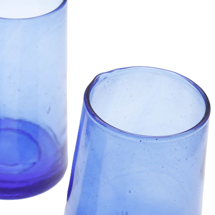 Glas för iskaffe, blandade mjölkdrycker och pålägg