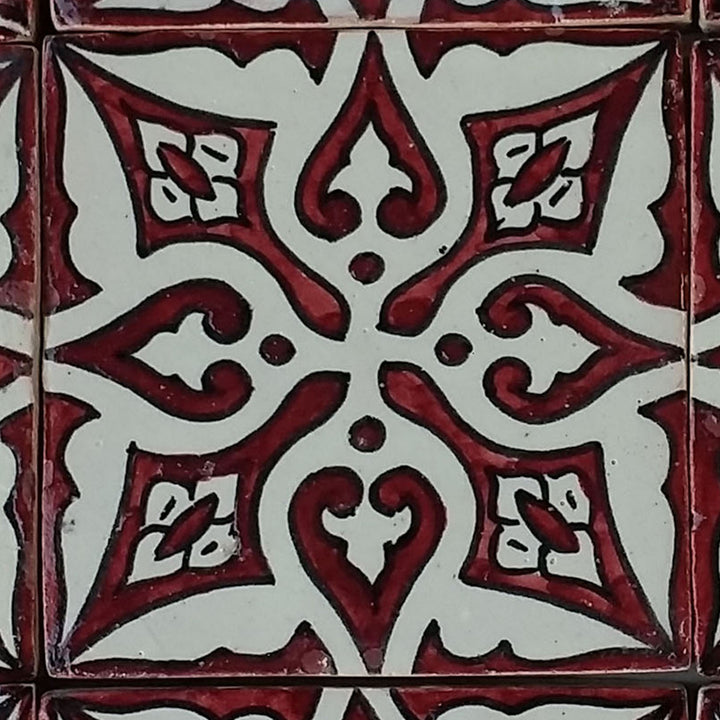 Handmålad kakel – retro keramisk kakel 10x10 cm