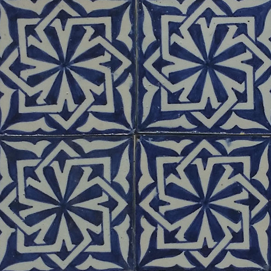 Handmålat kakel – andalusisk stil