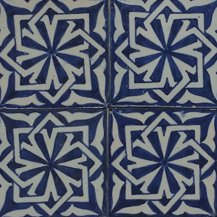 Handmålat kakel – andalusisk stil
