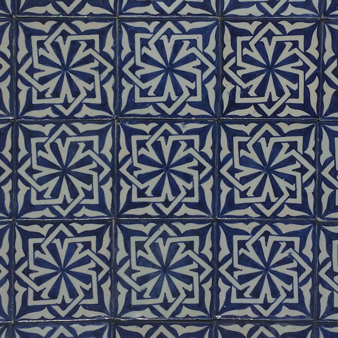 Handmålat kakel – andalusisk stil