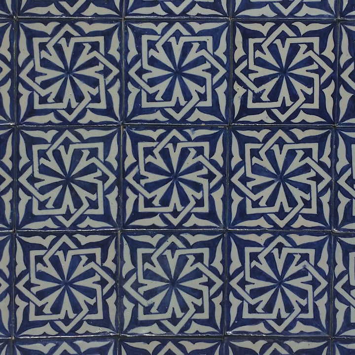 Handmålat kakel – andalusisk stil