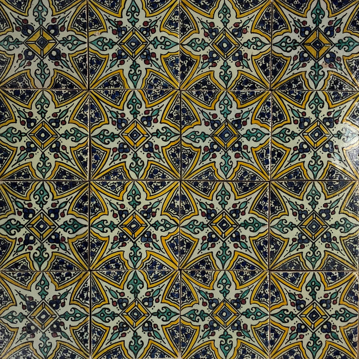 Handmålat kakel - Marrakech stil