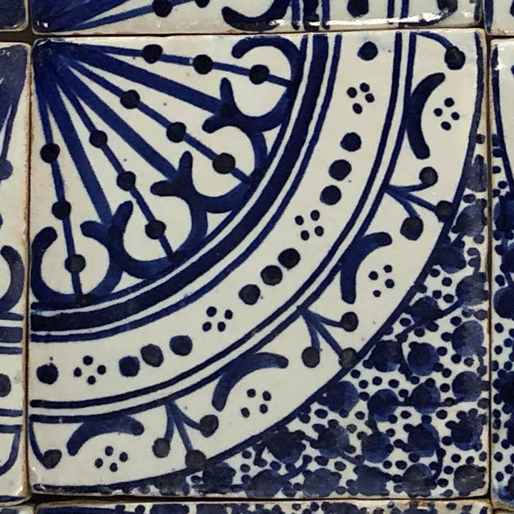 Handmålat kakel – andalusisk stil