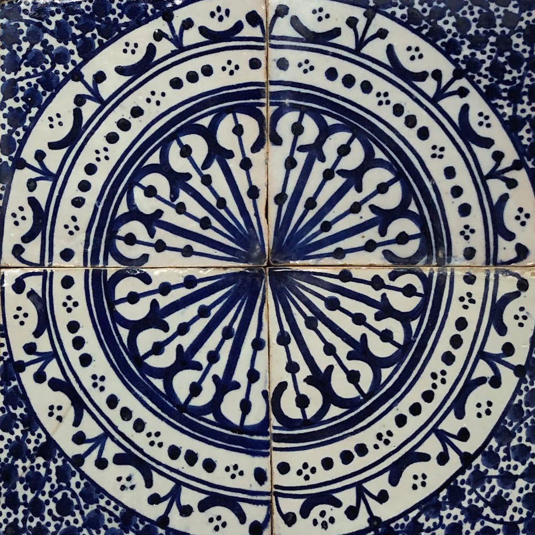Handmålat kakel – andalusisk stil