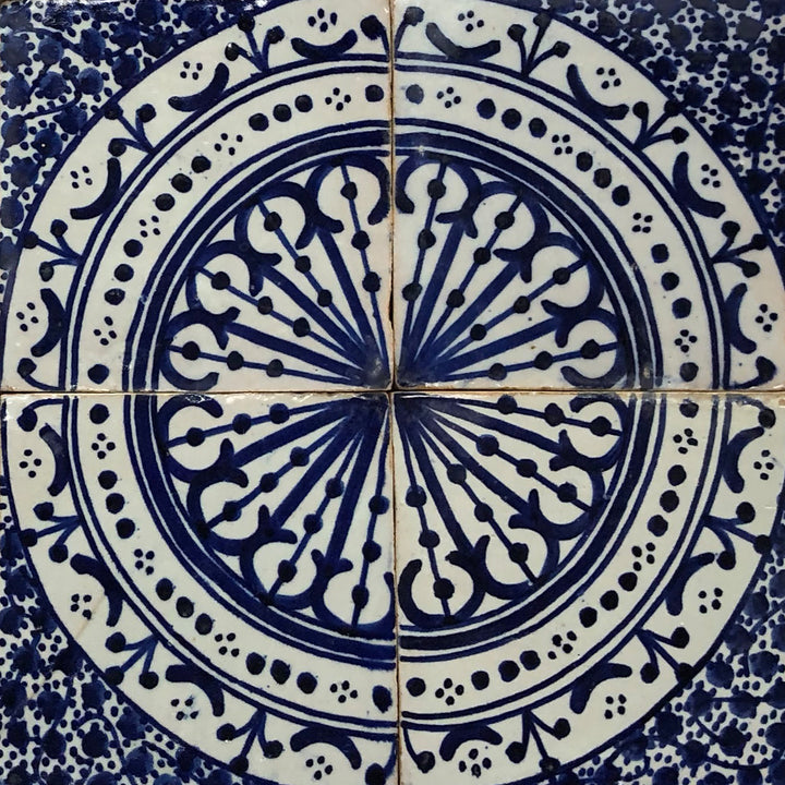 Handmålat kakel – andalusisk stil