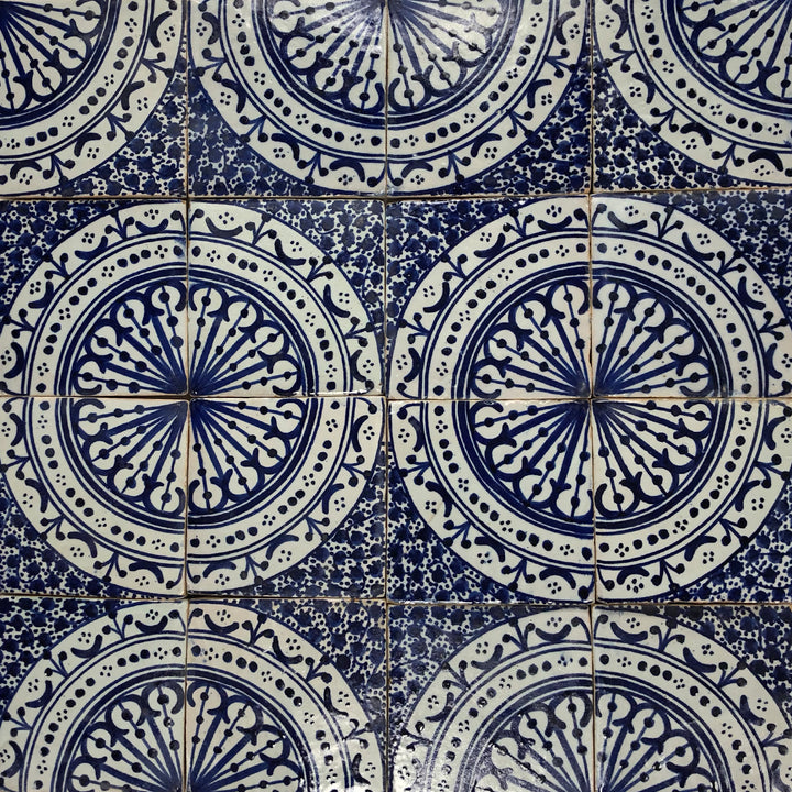 Handmålat kakel – andalusisk stil