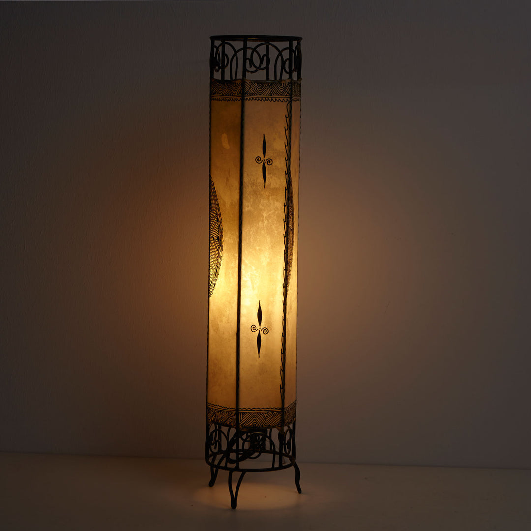 Henna golvlampa Kadous H100 Vit