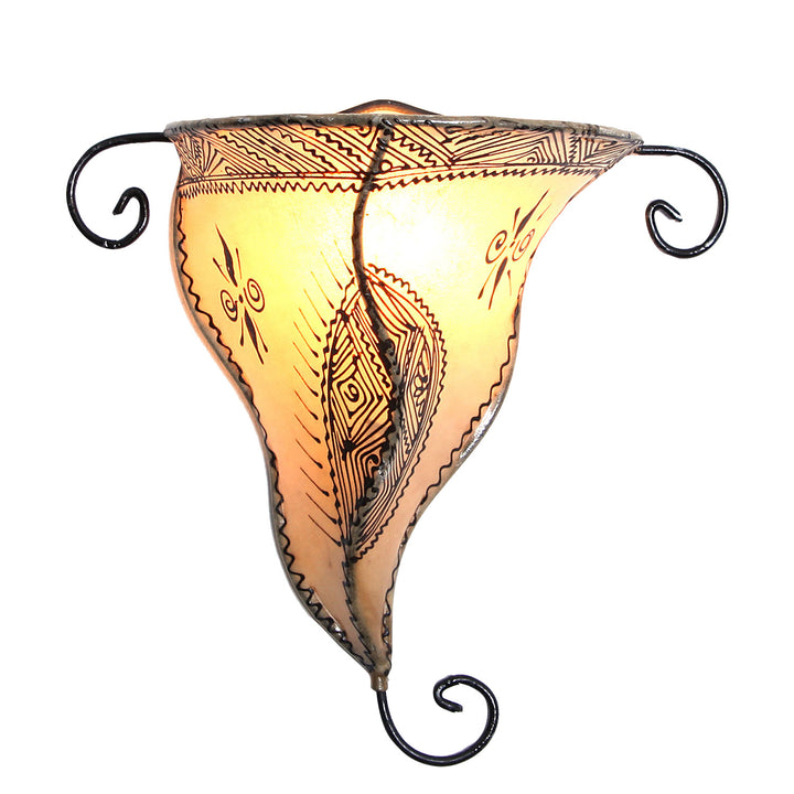 Henna vägglampa Nouna White