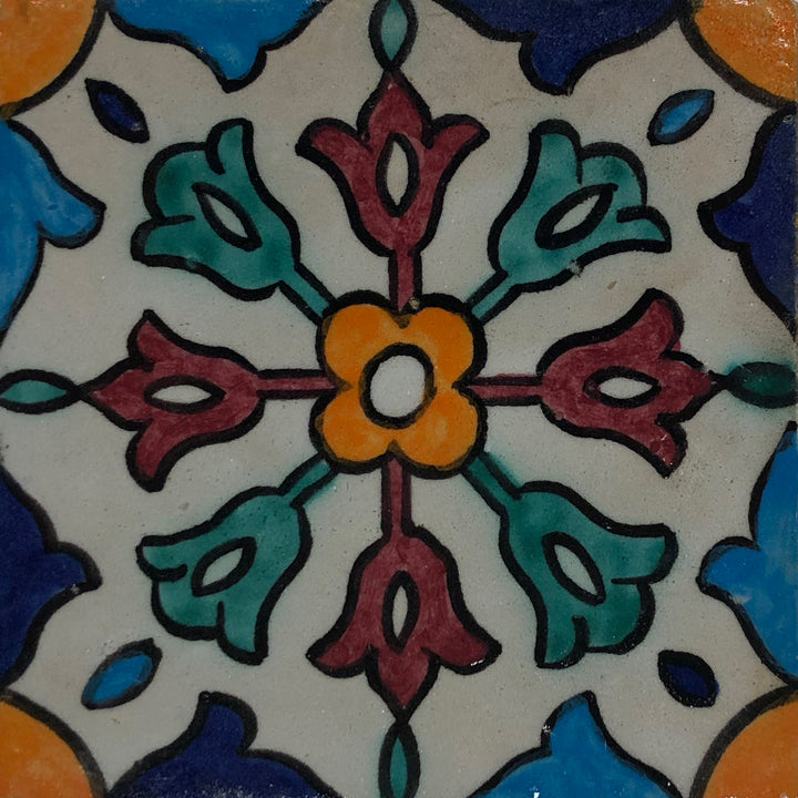 Handmålat kakel – andalusisk dekor