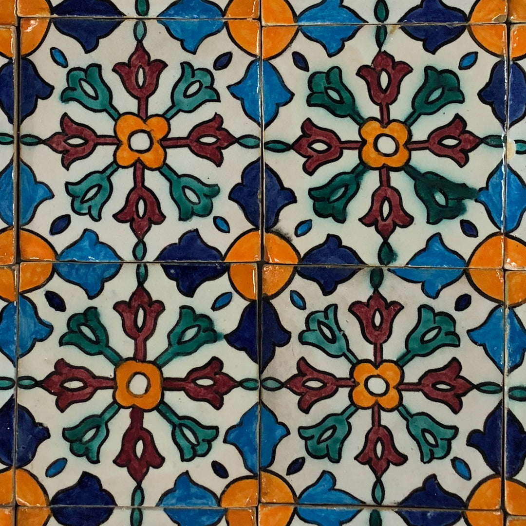 Handmålat kakel – andalusisk dekor