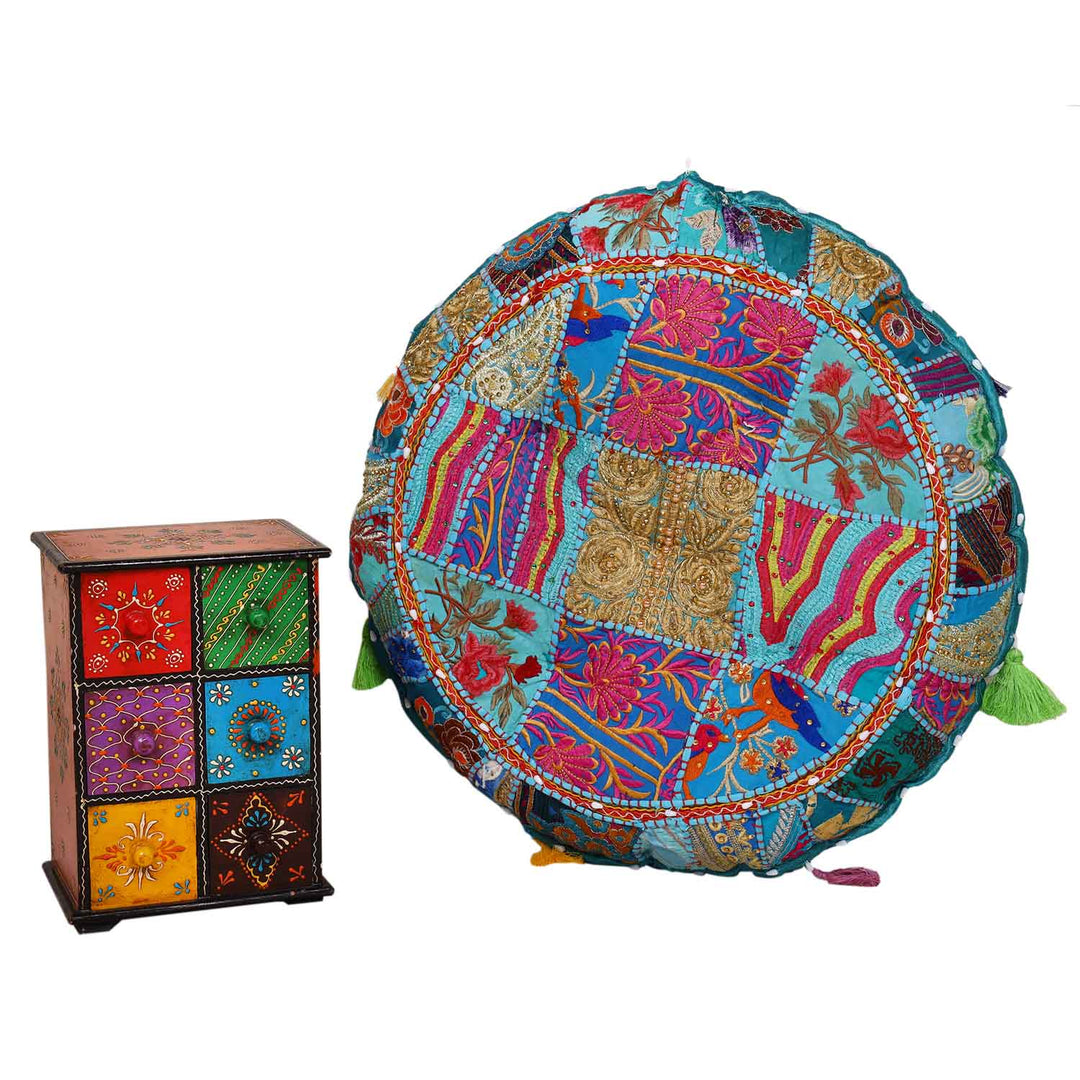 Patchwork yogakudde Lali medium
