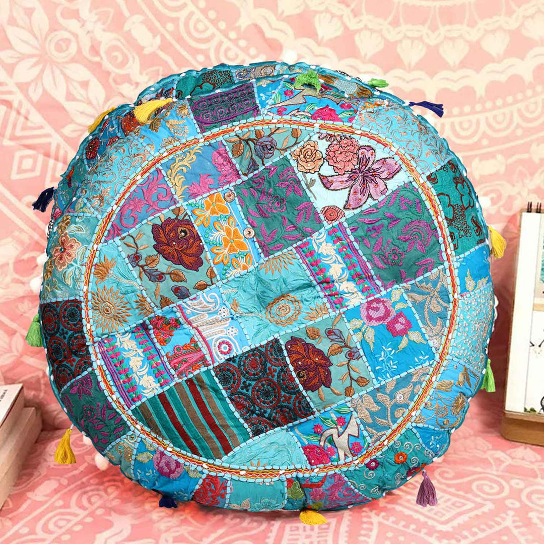 Patchwork yogakudde Lali stor