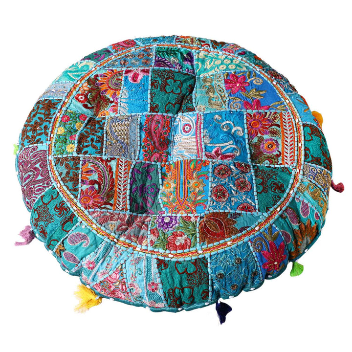 Patchwork yogakudde Lali stor