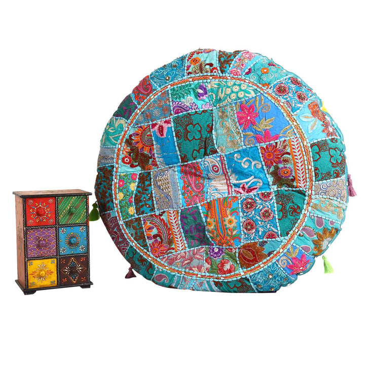 Patchwork yogakudde Lali stor
