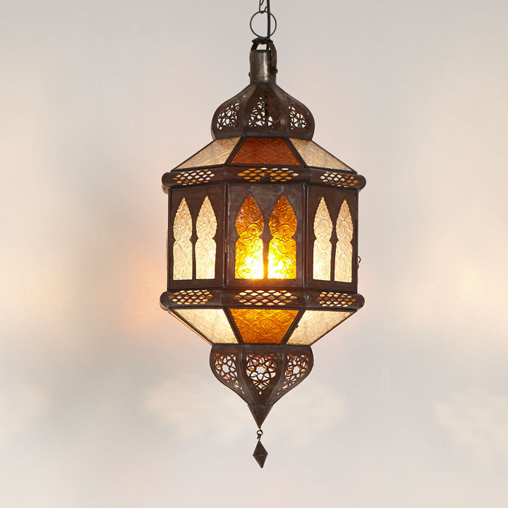Lyktrombia Biban gul/vit