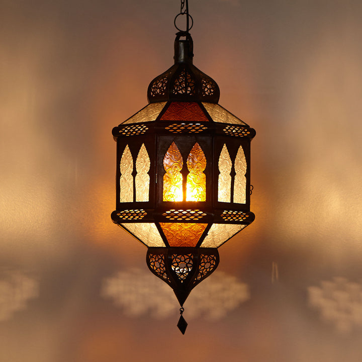 Lyktrombia Biban gul/vit