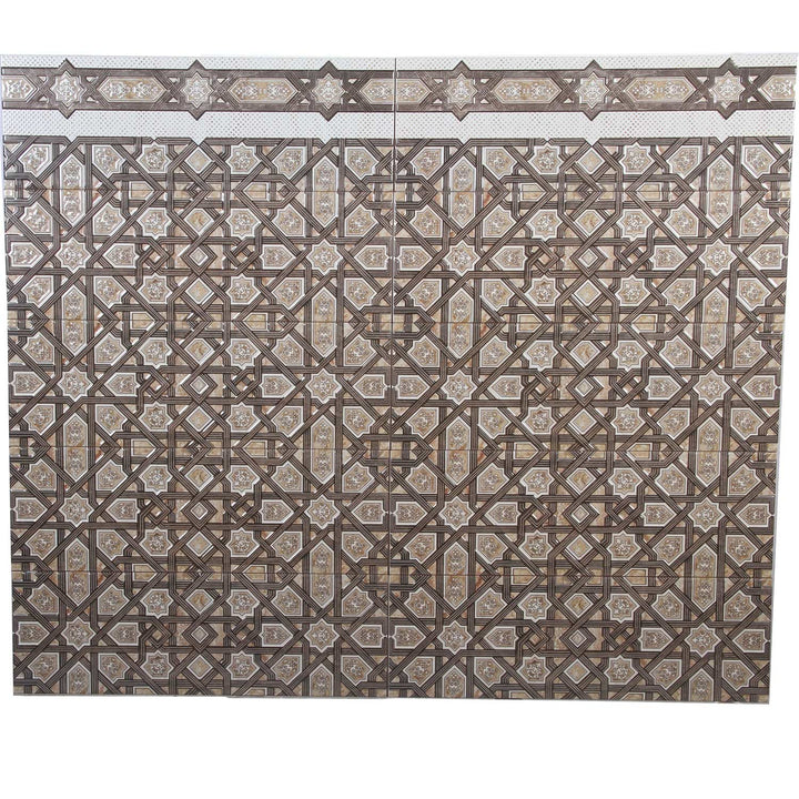 Orientaliska väggplattor 60x20 cm – Marockanskt mönster