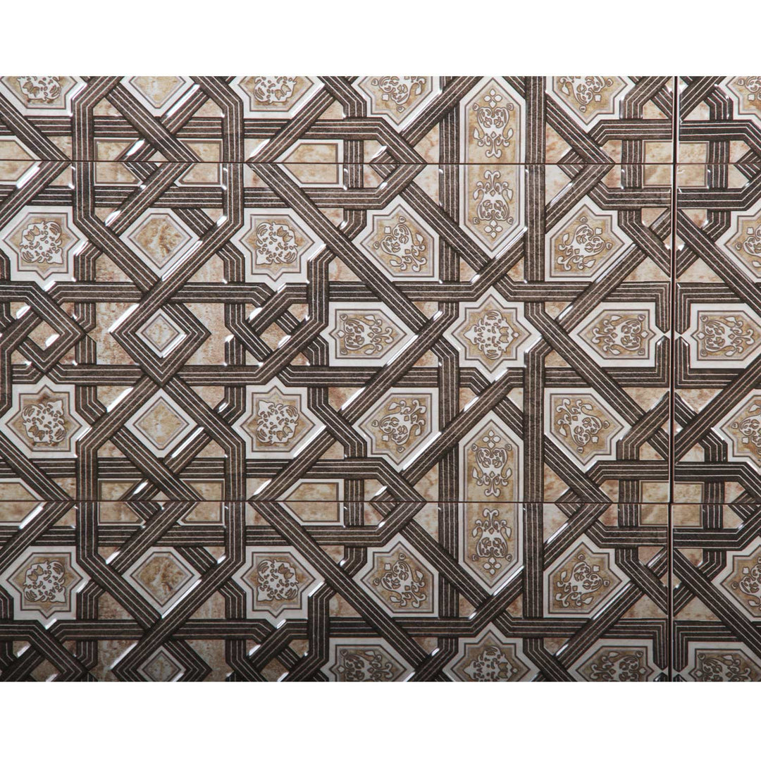 Orientaliska väggplattor 60x20 cm – Marockanskt mönster