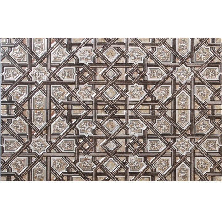 Orientaliska väggplattor 60x20 cm – Marockanskt mönster