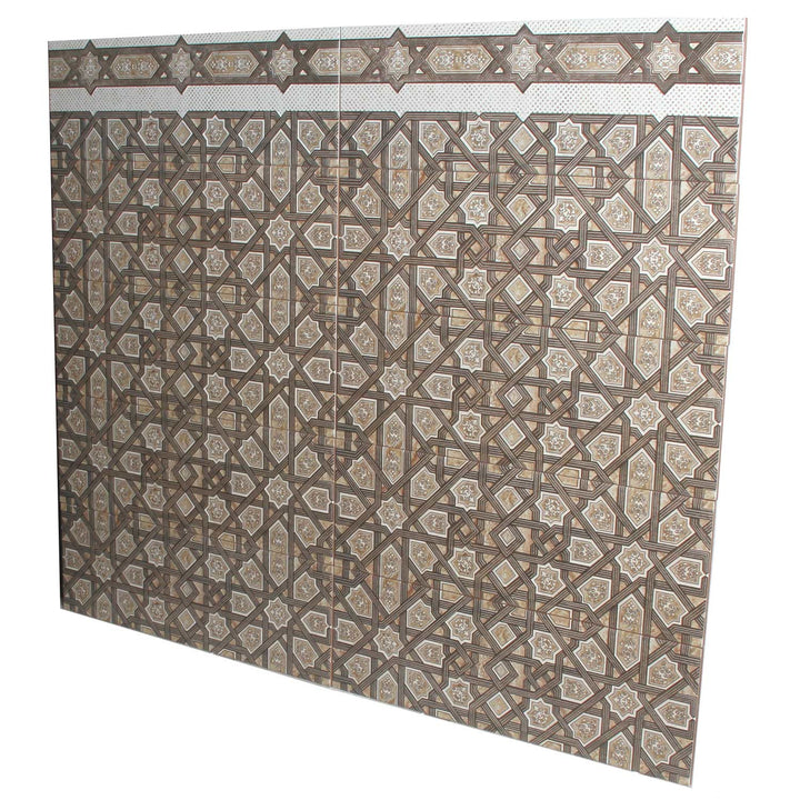 Orientaliska väggplattor 60x20 cm – Marockanskt mönster