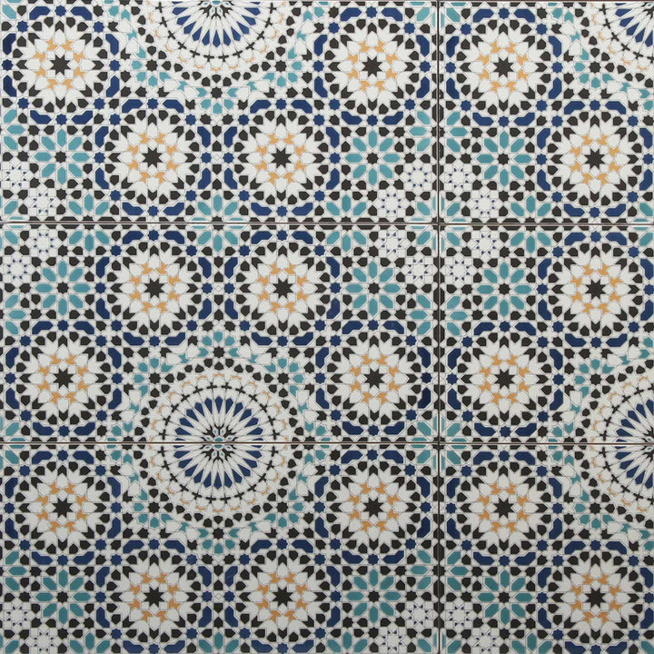 Marockanska väggplattor 50x25 cm – mosaikmönster