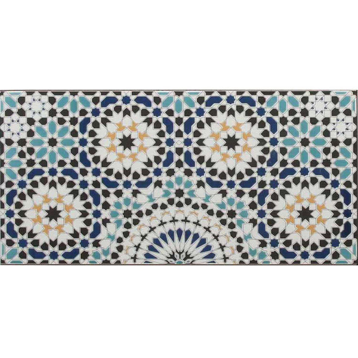 Marockanska väggplattor 50x25 cm – mosaikmönster