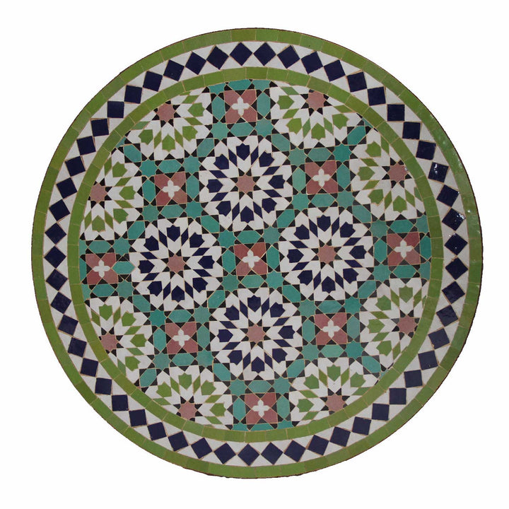 Mosaik bistrobord runt 70 cm
