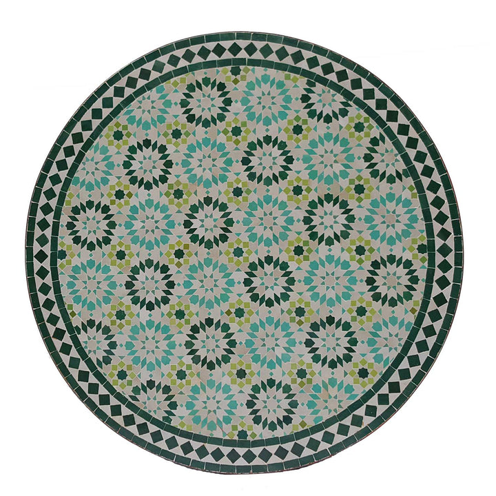 Mosaikbord D100 Ankabut turkos