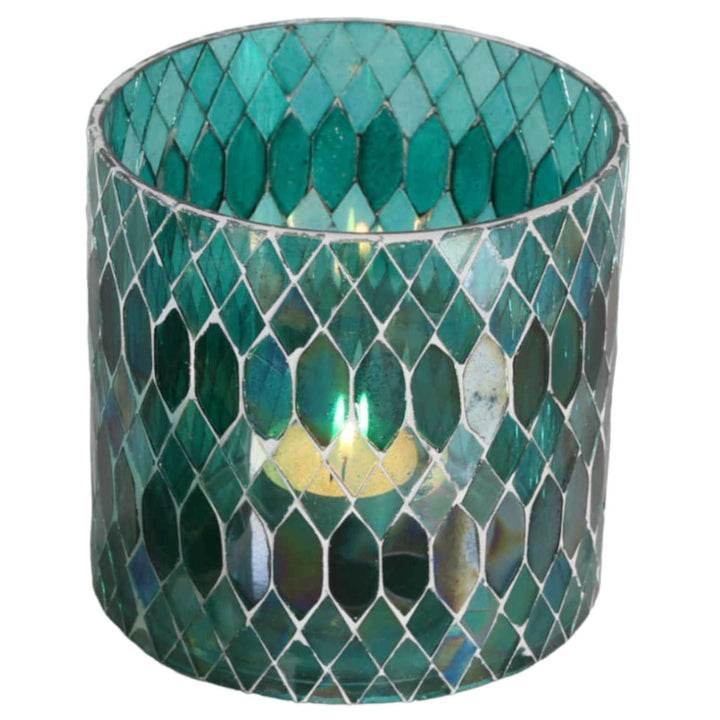 Marockansk mosaiklykta Rayan Green