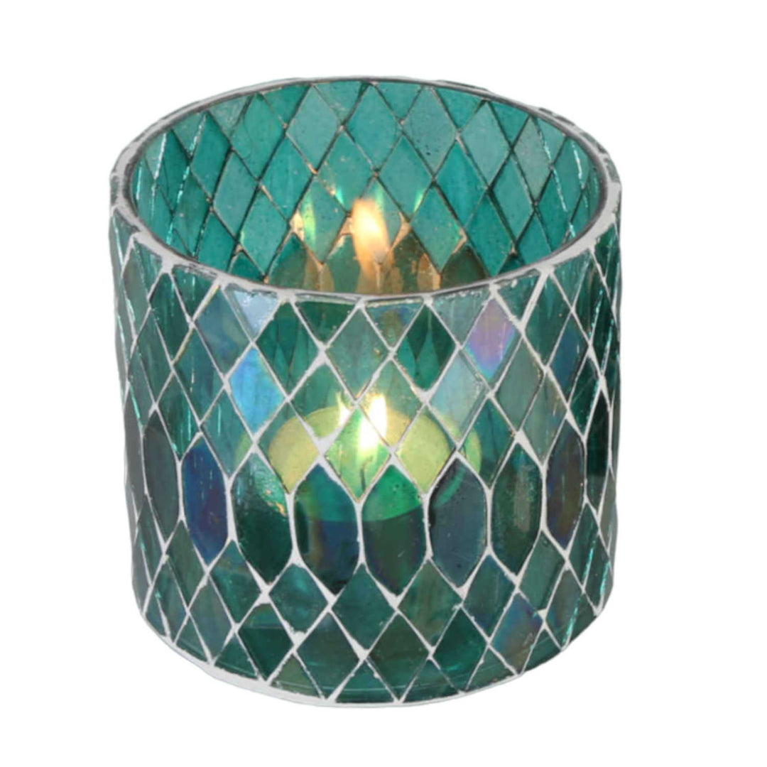 Marockansk mosaiklykta Rayan Green