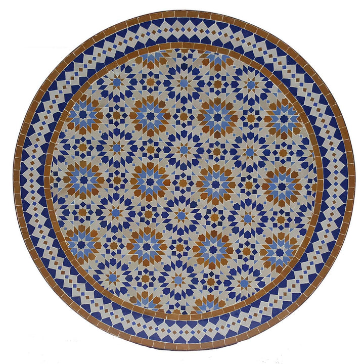 Mosaikbord D120 Ankabut Brun