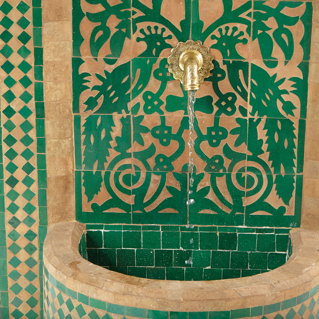 Mosaikfontän Tawus Green