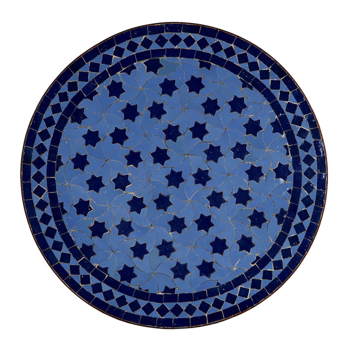 Mosaikbord från Marocko - Runt -M60-25