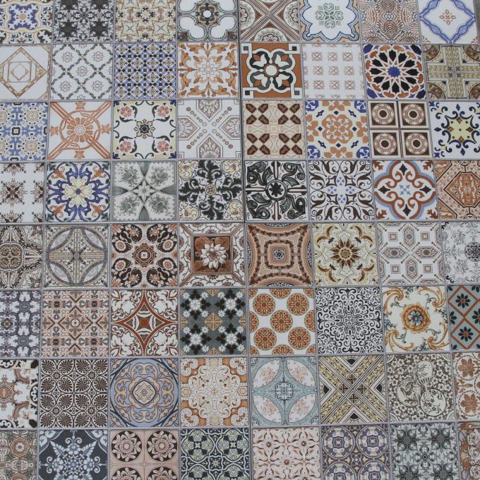 Patchwork kakel för väggar och golv
