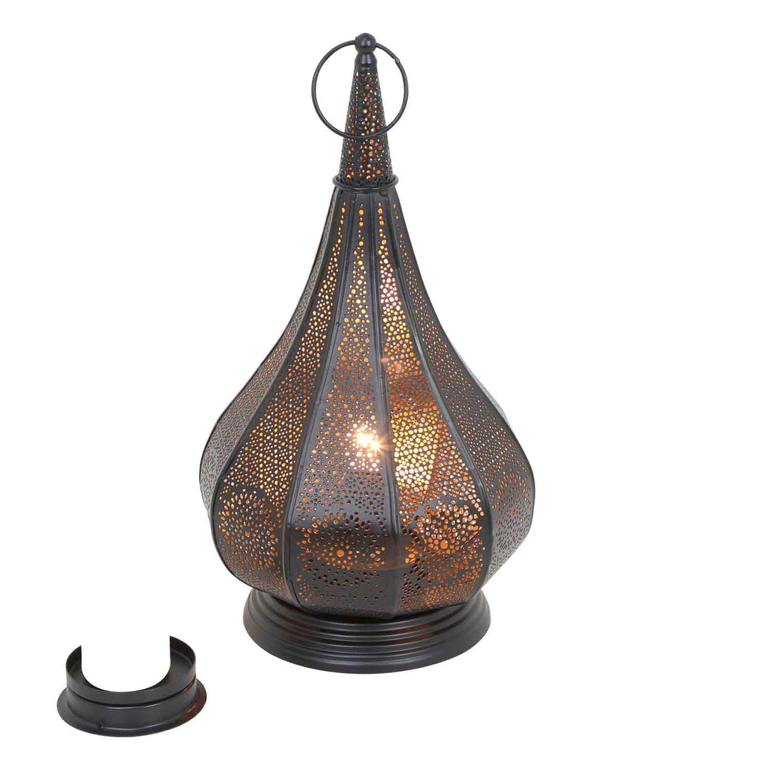 Orientalisk lampa Monza Svart