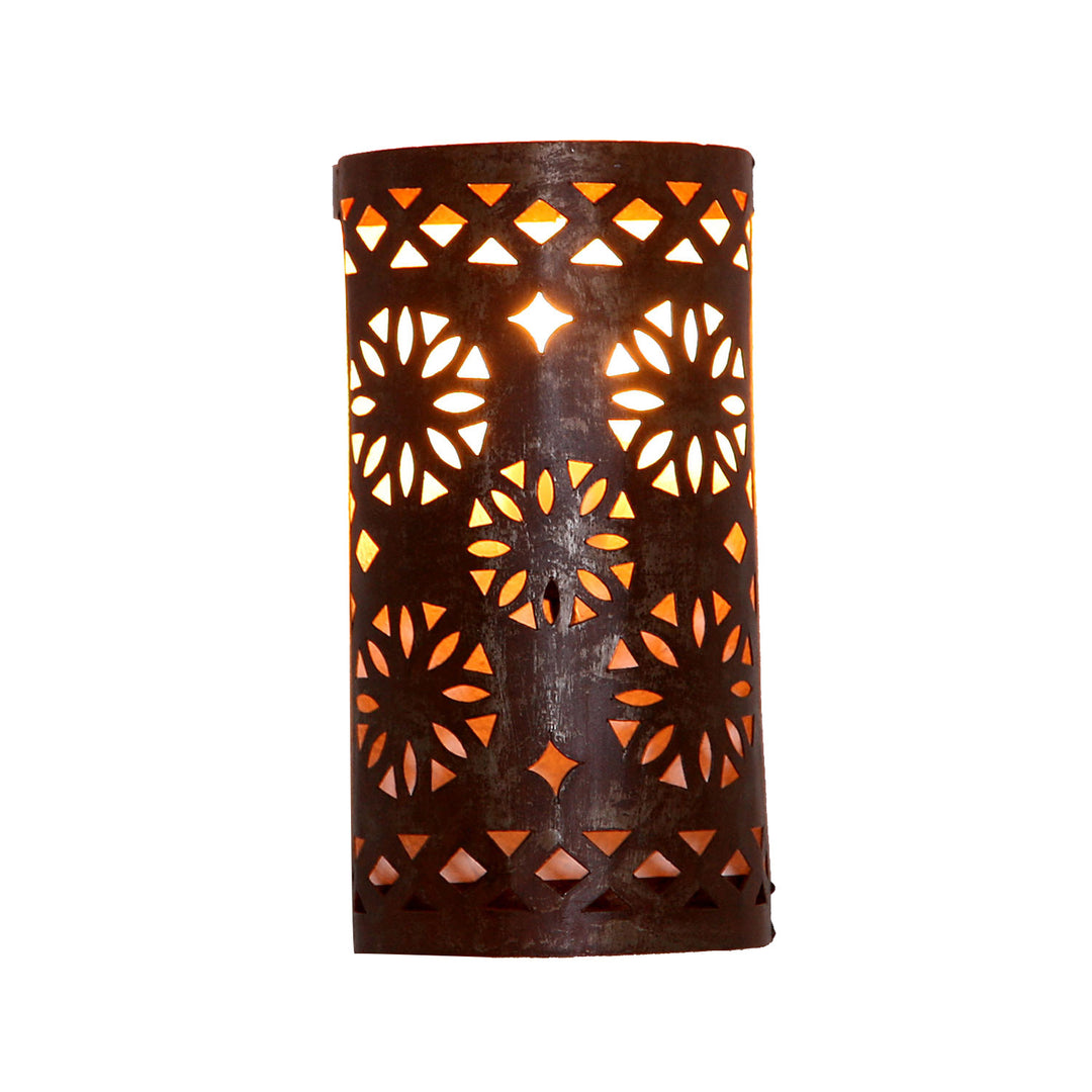 Orientalisk vägglampa i järn EWL08
