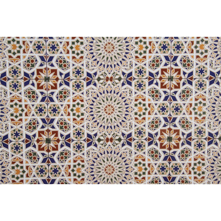 Marockanska väggplattor 30x15 cm – stjärnmosaik
