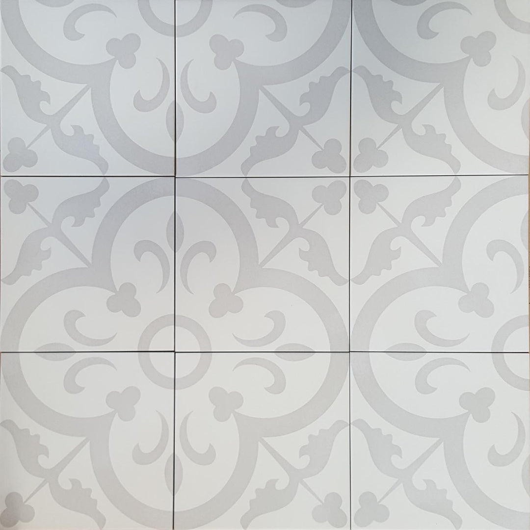 Orientaliskt kakel 20x20 cm – cementlook