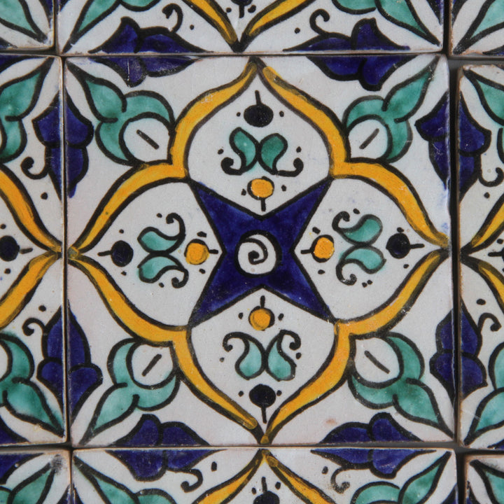 Handmålat kakel – Mediterranean Boho
