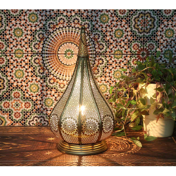 Orientalisk lampa Monza Gold