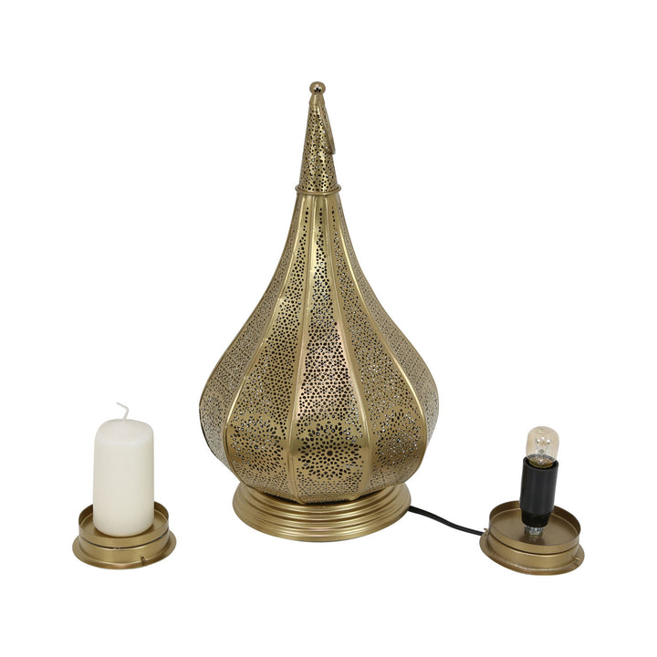 Orientalisk lampa Monza Gold