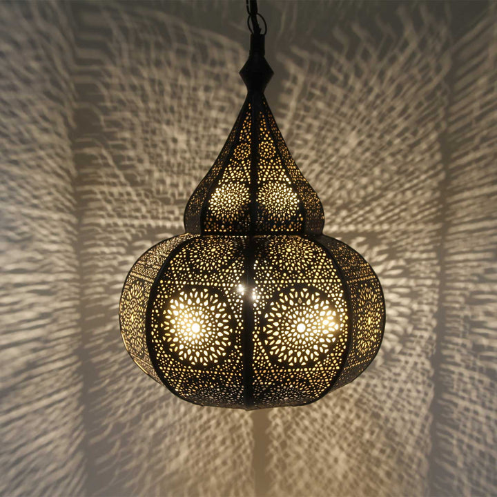 Orientalisk lampa Taza Black