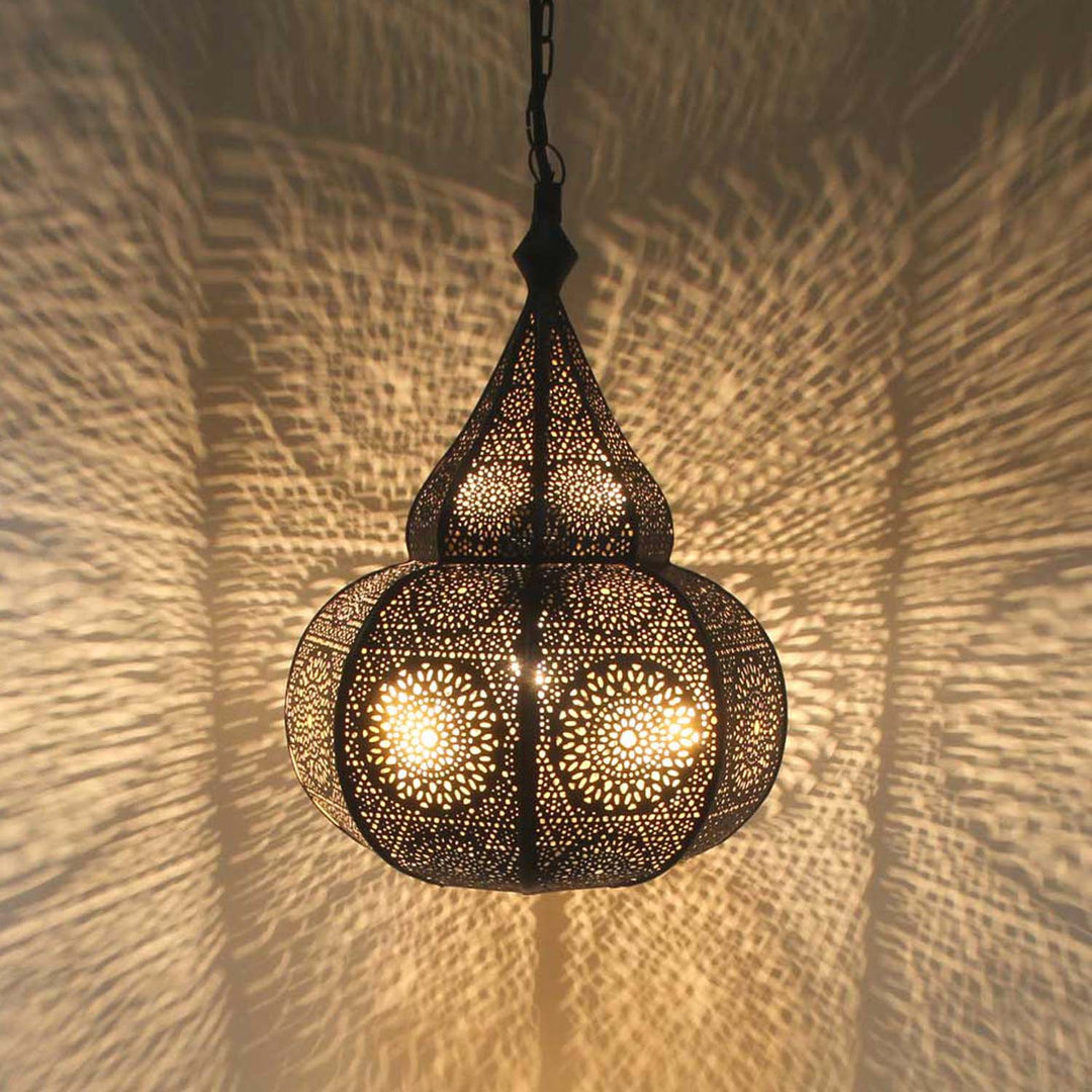 Orientalisk lampa Taza Black