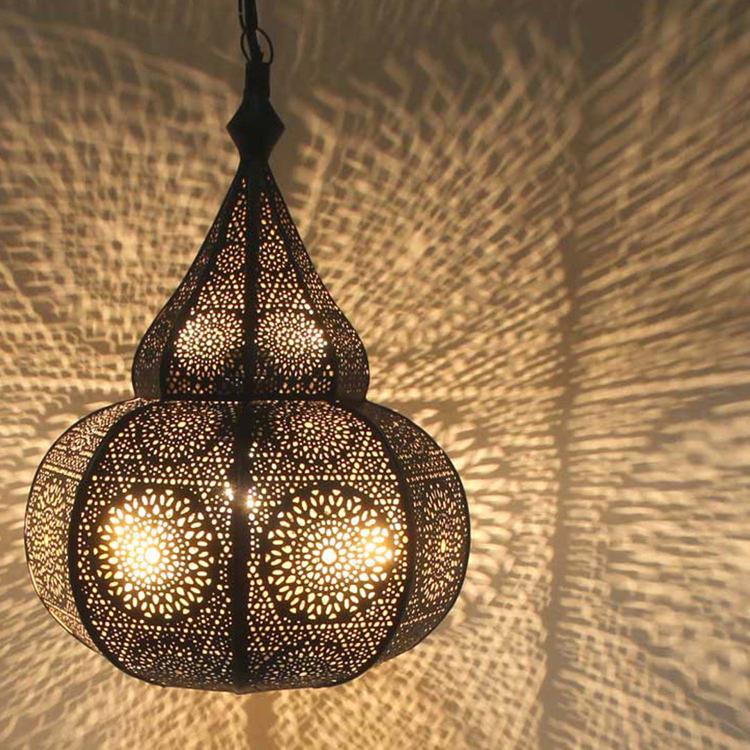 Orientalisk lampa Taza Black