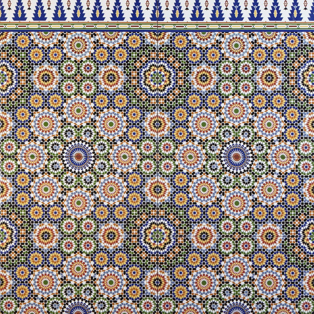 Orientalisk kakelkant 50×25 cm – FL50586B