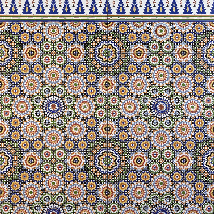 Orientalisk kakelkant 50×25 cm – FL50586B